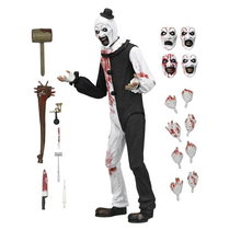 Terrifier 2 Ultimate Art the Clown (Blood Splattered) Action Figure 18cm
