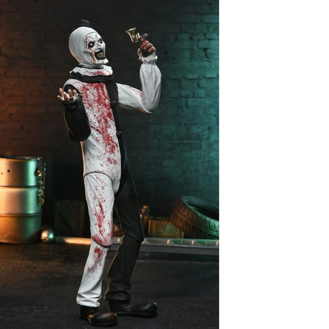 Terrifier 2 Ultimate Art the Clown (Blood Splattered) Action Figure 18cm