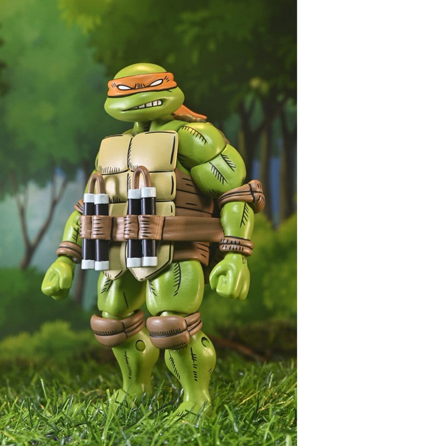 Teenage Mutant Ninja Turtles x Usagi Yojimbo Ultimate Action Figure Michelangelo 18cm