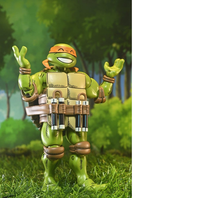 Teenage Mutant Ninja Turtles x Usagi Yojimbo Ultimate Action Figure Michelangelo 18cm