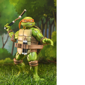 Teenage Mutant Ninja Turtles x Usagi Yojimbo Ultimate Action Figure Michelangelo 18cm