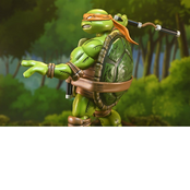 Teenage Mutant Ninja Turtles x Usagi Yojimbo Ultimate Action Figure Michelangelo 18cm