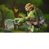 Teenage Mutant Ninja Turtles x Usagi Yojimbo Ultimate Action Figure Raphael 18cm