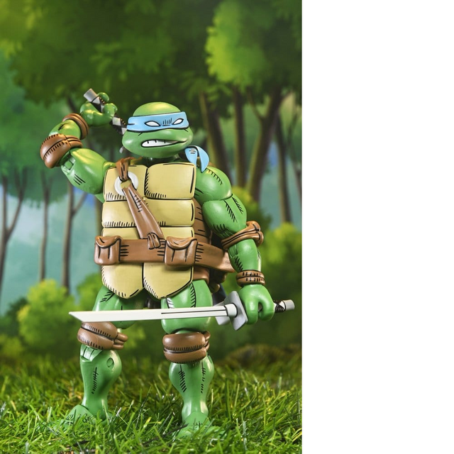 Teenage Mutant Ninja Turtles x Usagi Yojimbo Ultimate Action Figure Leonardo 18cm