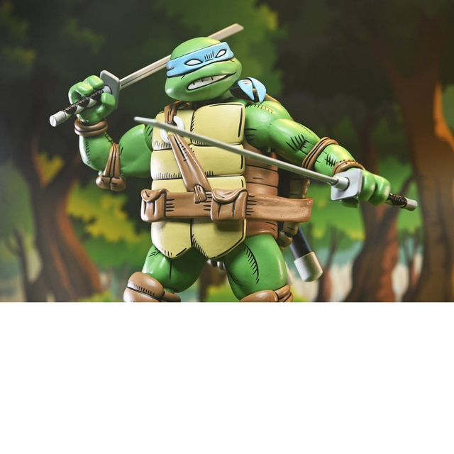 Teenage Mutant Ninja Turtles x Usagi Yojimbo Ultimate Action Figure Leonardo 18cm
