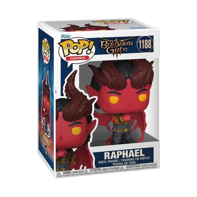 POP! Games Baldur's Gate 3 Raphael #1188 Vinyl Figure 10cm
