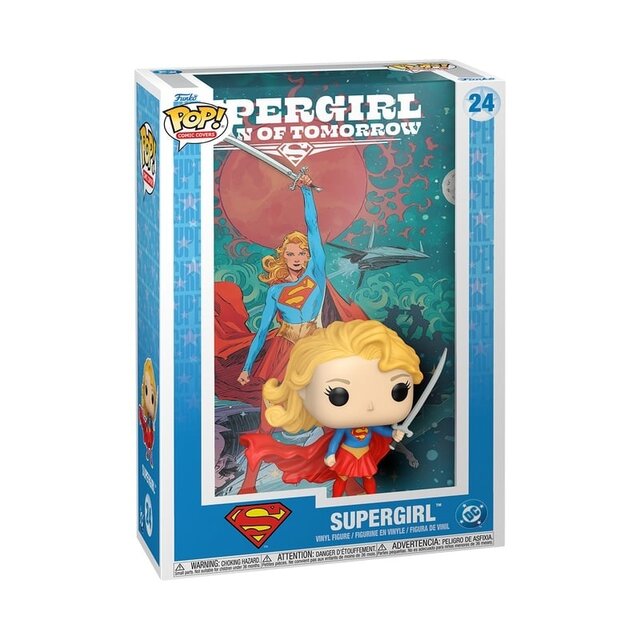 POP! Comic Covers Supergirl Woman of Tomorrow #24 Vinyl Figure 10cm