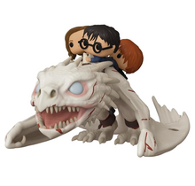 POP! Rides Harry Potter Harry, Hermione & Ron riding Gringotts Dragon #93 Vinyl Figure 15cm