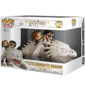 POP! Rides Harry Potter Harry, Hermione & Ron riding Gringotts Dragon #93 Vinyl Figure 15cm