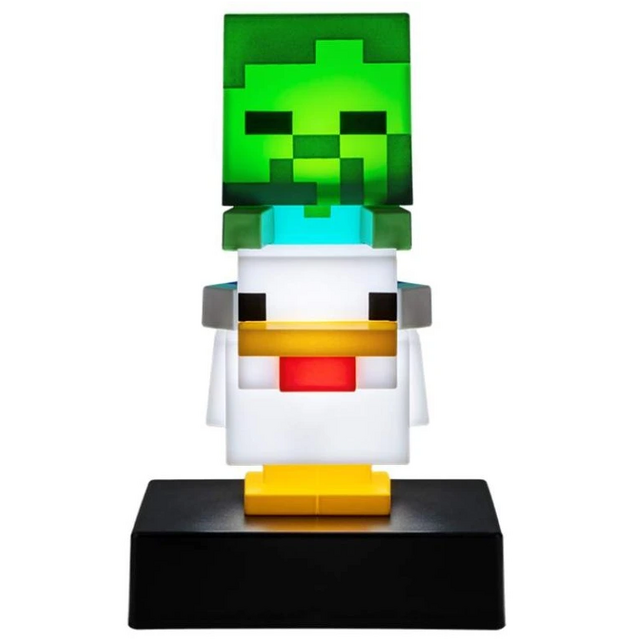Icon Lights Minecraft Chicken Jockey 11cm