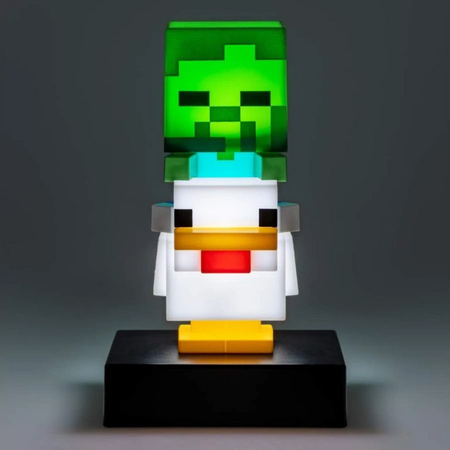 Icon Lights Minecraft Chicken Jockey 11cm