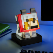 Icon Lights Minecraft Wolf 11cm