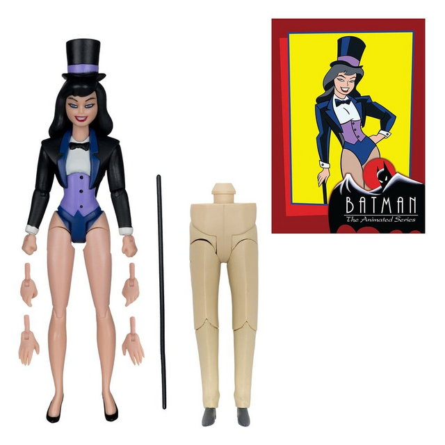 Batman The Animated Series Zatanna (Clock King Build a Figure) 15cm