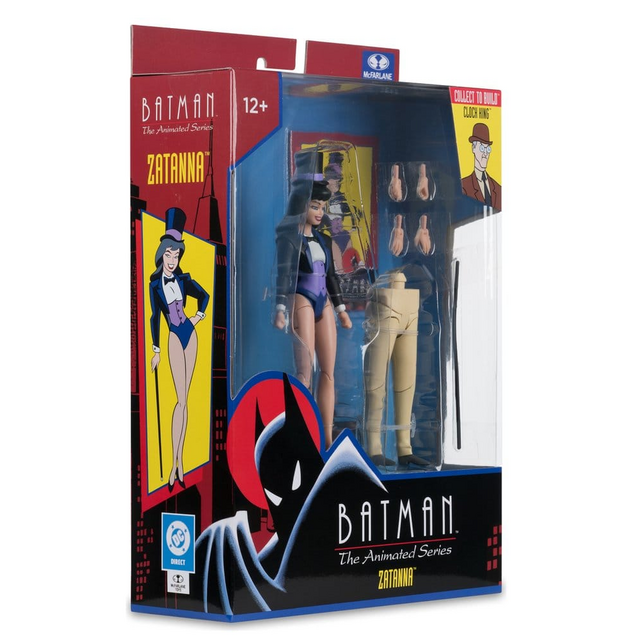 Batman The Animated Series Zatanna (Clock King Build a Figure) 15cm