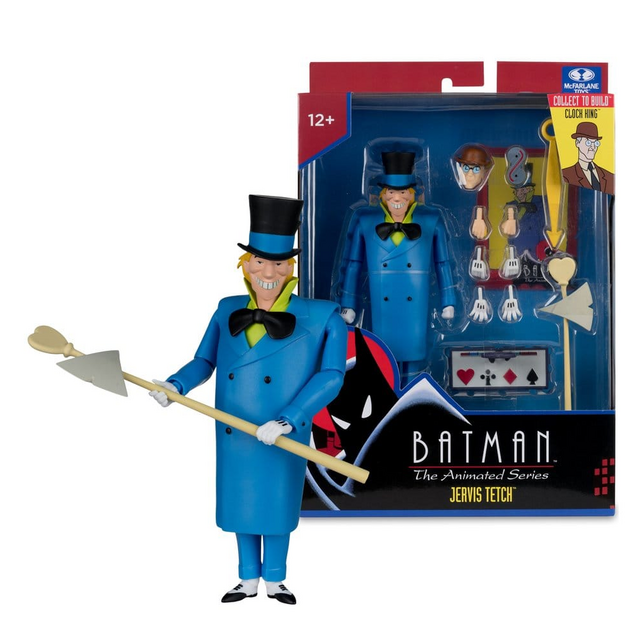 Batman The Animated Series Jervis Tetch (Mad Hatter) (Clock King Build a Figure) 15cm