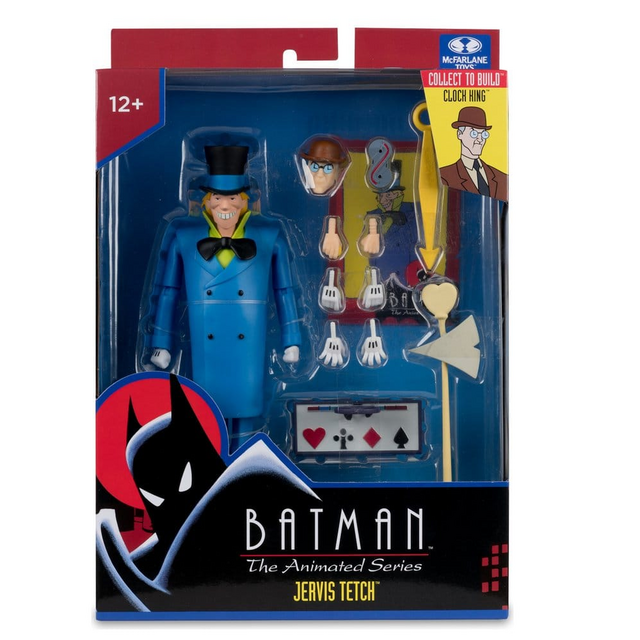 Batman The Animated Series Jervis Tetch (Mad Hatter) (Clock King Build a Figure) 15cm