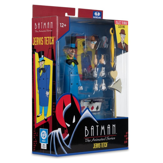 Batman The Animated Series Jervis Tetch (Mad Hatter) (Clock King Build a Figure) 15cm