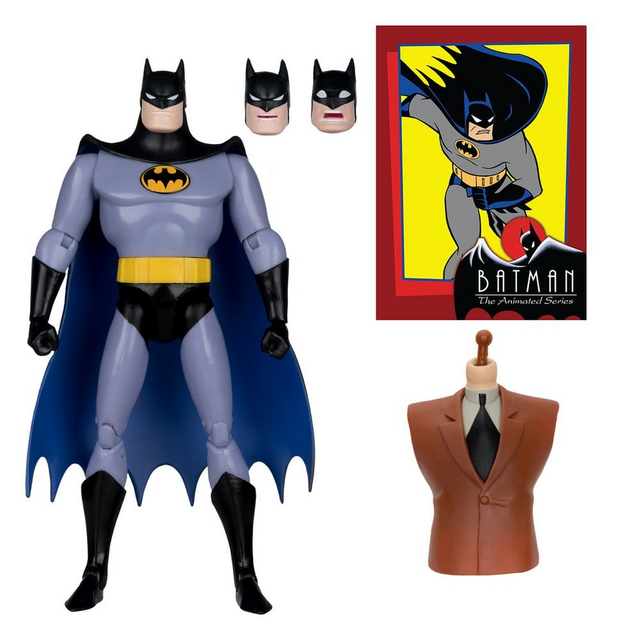 Batman The Animated Series Batman (Clock King Build a Figure) 15cm