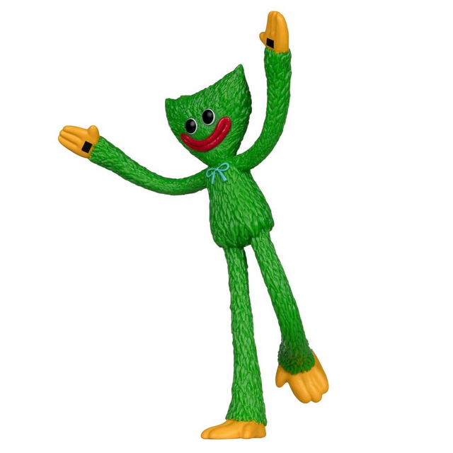 Poppy Playtime Green Huggy Wuggy Bendy Figure 11cm