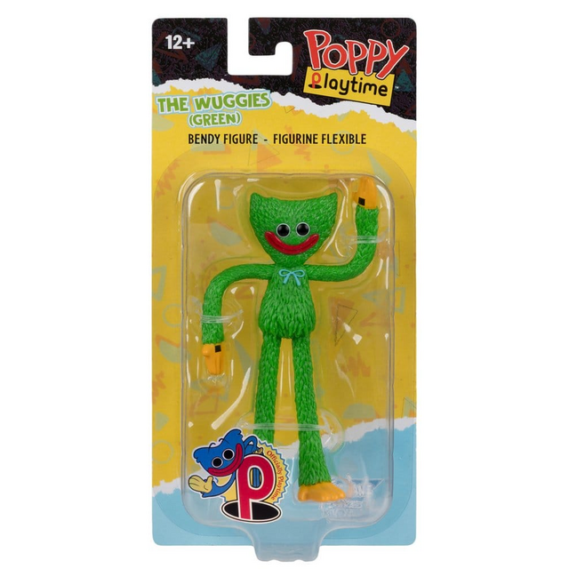 Poppy Playtime Green Huggy Wuggy Bendy Figure 11cm