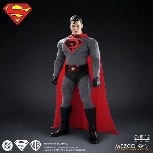DC Comics One:12 Collective Superman Red Son Action Figure 17cm