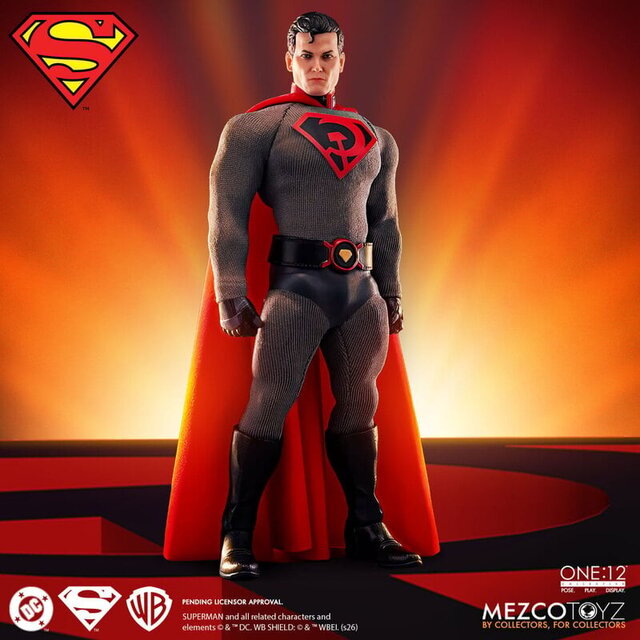 DC Comics One:12 Collective Superman Red Son Action Figure 17cm