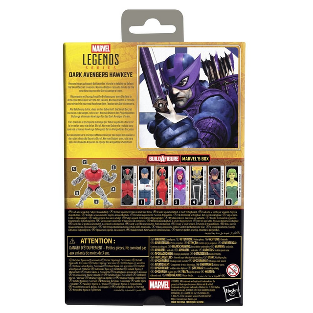 Marvel Legends Series Dark Avengers Hawkeye Action Figure 15cm