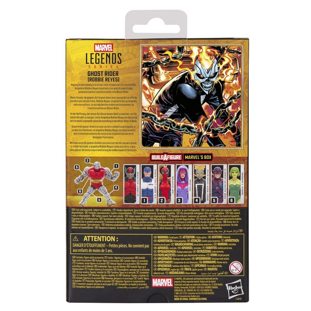 Marvel Legends Series Ghost Rider (Robbie Reyes) Action Figure 15cm