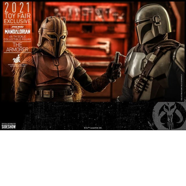 Star Wars The Mandalorian The Armorer Action Figure (2021 Toy Fair Exclusive) 29cm