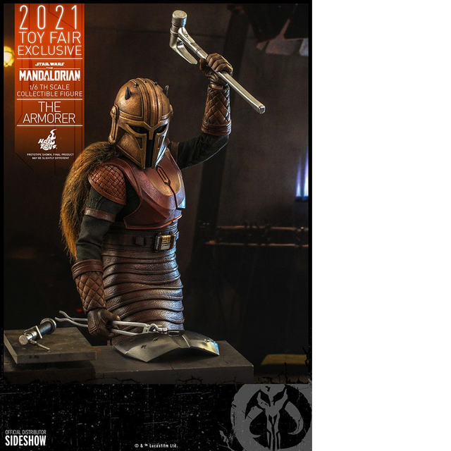 Star Wars The Mandalorian The Armorer Action Figure (2021 Toy Fair Exclusive) 29cm