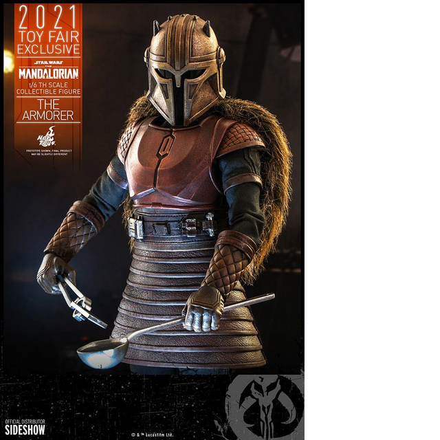 Star Wars The Mandalorian The Armorer Action Figure (2021 Toy Fair Exclusive) 29cm