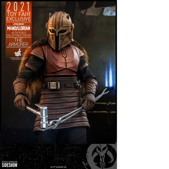 Star Wars The Mandalorian The Armorer Action Figure (2021 Toy Fair Exclusive) 29cm