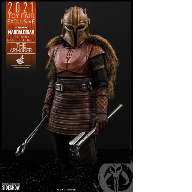 Star Wars The Mandalorian The Armorer Action Figure (2021 Toy Fair Exclusive) 29cm