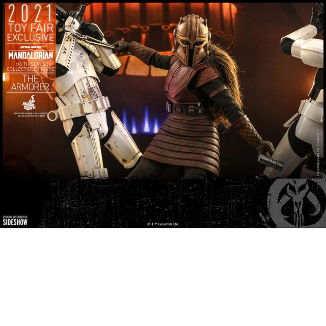 Star Wars The Mandalorian The Armorer Action Figure (2021 Toy Fair Exclusive) 29cm
