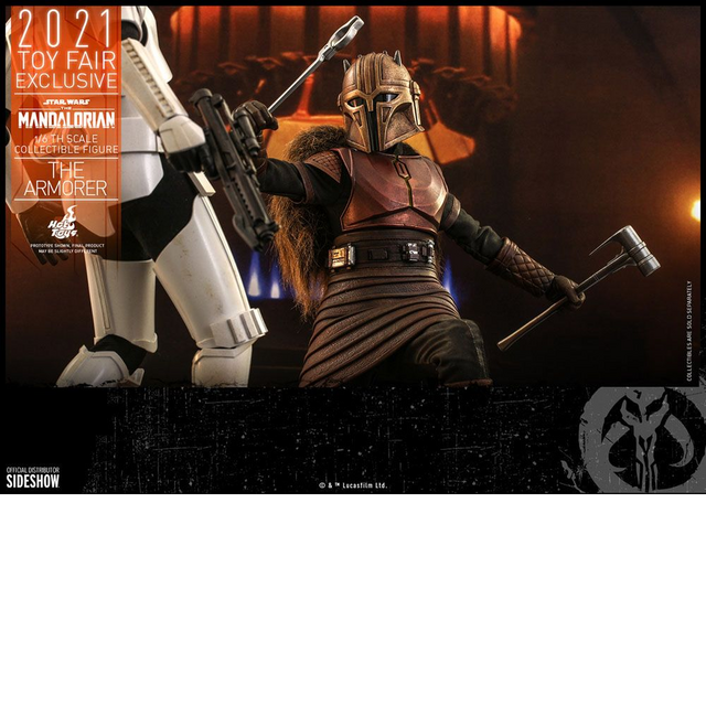 Star Wars The Mandalorian The Armorer Action Figure (2021 Toy Fair Exclusive) 29cm