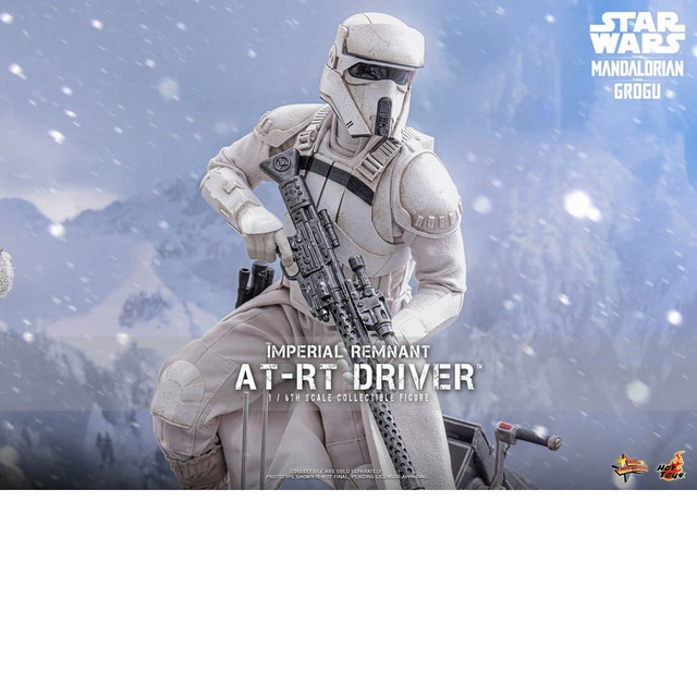Star Wars: The Mandalorian & Grogu Movie Masterpiece 1/6 Imperial Remnant AT-RT Driver Action Figure 30cm