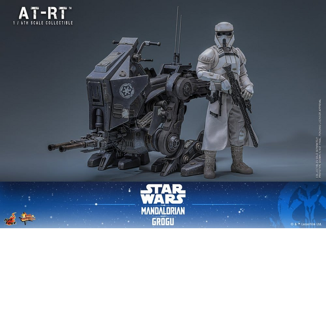 Star Wars: The Mandalorian & Grogu Movie Masterpiece Imperial Remnant AT-RT Driver & AT-RT