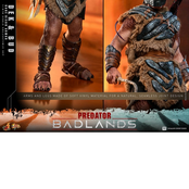 Predator: Badlands Movie Masterpiece Dek (Bone Bison Armor) and Bud 31cm