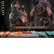 Predator: Badlands Movie Masterpiece Dek (Bone Bison Armor) and Bud 31cm