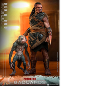Predator: Badlands Movie Masterpiece Dek (Bone Bison Armor) and Bud 31cm