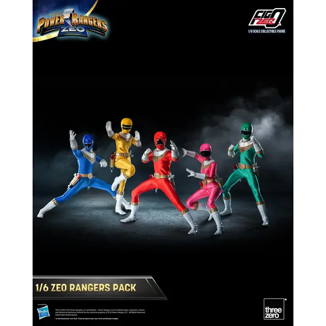 Power Rangers Zeo FigZero Action Figures 5-Pack