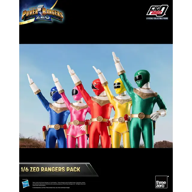 Power Rangers Zeo FigZero Action Figures 5-Pack