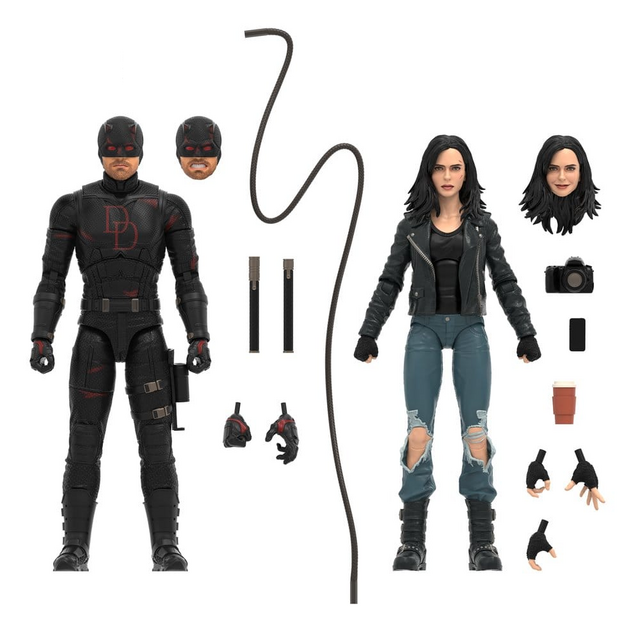 Daredevil: Born Again Marvel Legends 2-Pack Daredevil & Jessica Jones 15cm