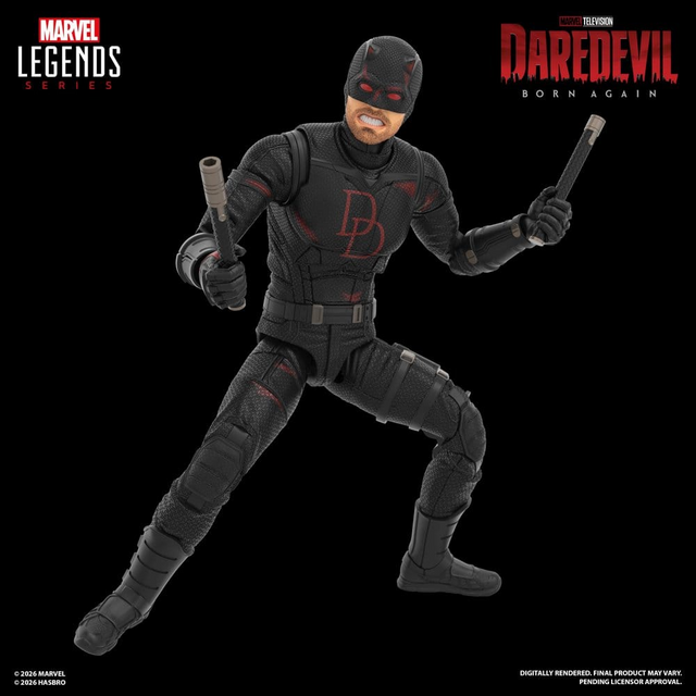 Daredevil: Born Again Marvel Legends 2-Pack Daredevil & Jessica Jones 15cm