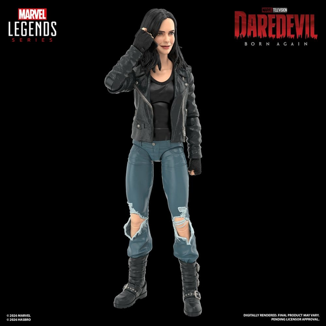 Daredevil: Born Again Marvel Legends 2-Pack Daredevil & Jessica Jones 15cm