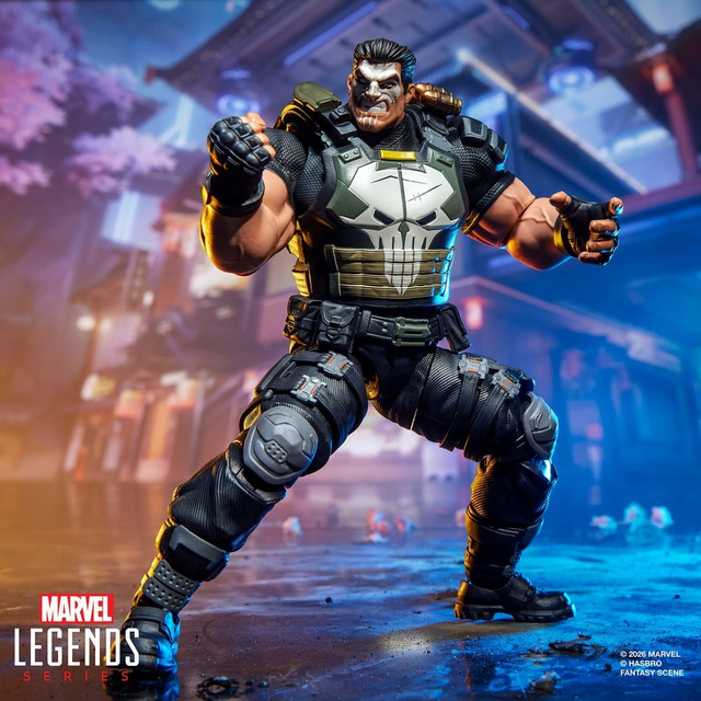 Marvel Legends Series Marvel Rivals The Punisher Action Figure 15cm