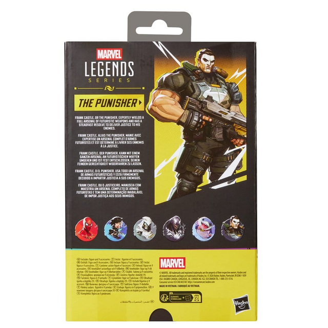 Marvel Legends Series Marvel Rivals The Punisher Action Figure 15cm