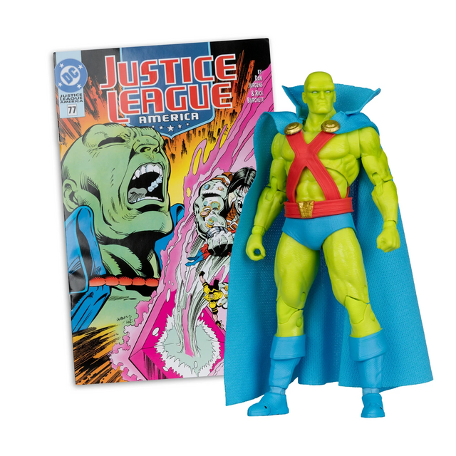 DC Direct Page Punchers Martian Manhunter (Justice League #77) Action Figure 18cm