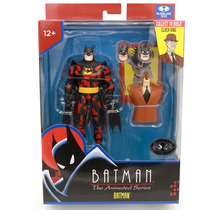 Batman The Animated Series Batman (Alternate Expressions) Platinum (Clock King Build a Figure) 15cm