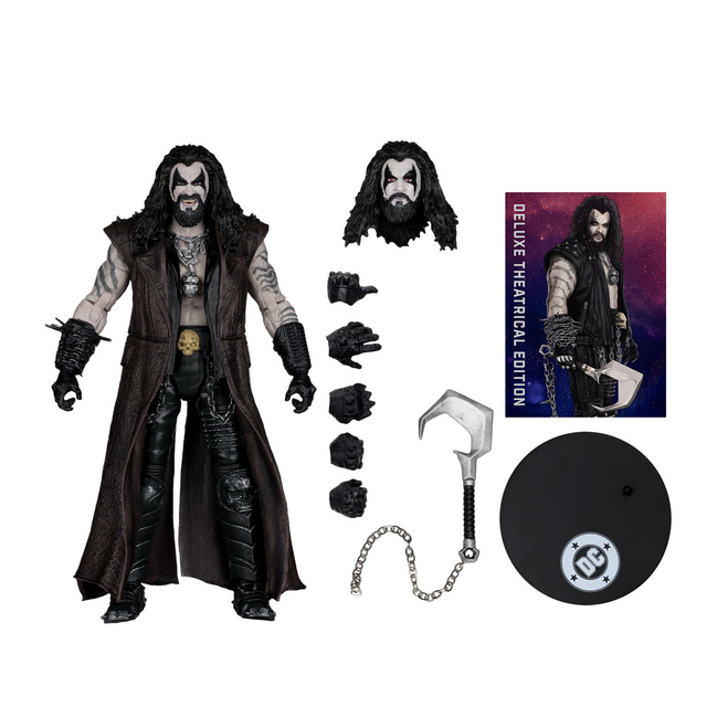DC Multiverse Lobo (Supergirl Movie) Deluxe Theatrical Edition Action Figure 18cm